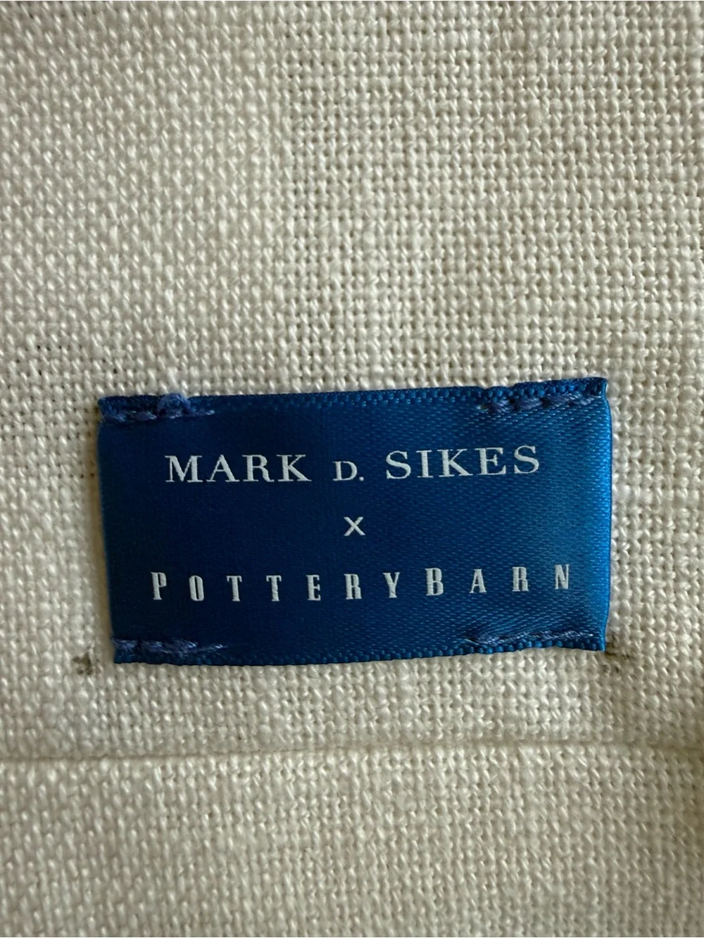 POTTERY BARN MARK D. SIKES LILAC FIELDS PILLOW COVER 100% COTTON 24X24 NEW